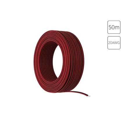 Провод 2-жильный для светодиодной ленты 50м, 20AWG Arte Lamp STRIP-ACCESSORIES A20-2W